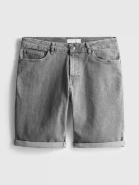 Pantaloni scurți din denim cu croială dreaptă