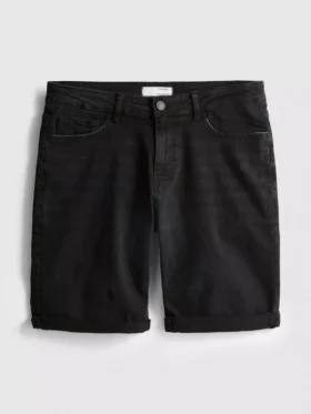 Pantaloni scurți din denim cu croială dreaptă