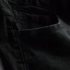 Pantaloni scurți din denim cu croială dreaptă Pantaloni scurți din denim cu croială dreaptă