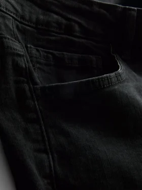 Pantaloni scurți din denim cu croială dreaptă