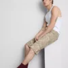 Pantaloni scurți din denim cu croială lejeră