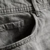 Pantaloni scurți din denim cu croială lejeră Pantaloni scurți din denim cu croială lejeră
