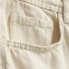 Pantaloni scurți din denim cu croială lejeră Pantaloni scurți din denim cu croială lejeră