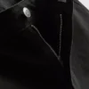 Pantaloni scurți din denim cu talie medie și tiv răsfrânt Pantaloni scurți din denim cu talie medie și tiv răsfrânt