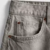 Pantaloni Scurți din denim cu tiv nefinisat Pantaloni Scurți din denim cu tiv nefinisat