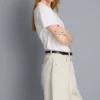 Pantaloni Scurți din denim de bumbac Pantaloni Scurți din denim de bumbac