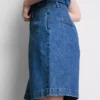 Pantaloni Scurți din denim de bumbac Pantaloni Scurți din denim de bumbac