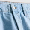 Pantaloni Scurți din denim de bumbac Pantaloni Scurți din denim de bumbac