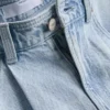 Pantaloni Scurți din denim de bumbac Pantaloni Scurți din denim de bumbac