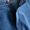 Pantaloni Scurți din denim de bumbac Pantaloni Scurți din denim de bumbac