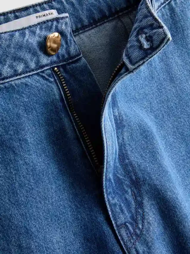 Pantaloni Scurți din denim de bumbac Pantaloni Scurți din denim de bumbac