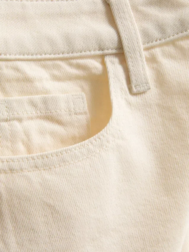 Pantaloni Scurți din denim de bumbac Pantaloni Scurți din denim de bumbac
