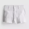 Pantaloni scurți din denim de bumbac cu buzunare în față Pantaloni scurți din denim de bumbac cu buzunare în față
