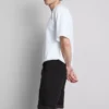 Pantaloni scurți din denim slim cu talie medie
