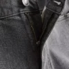 Pantaloni scurți din denim slim cu talie medie