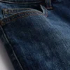 Pantaloni scurți din denim slim cu talie medie