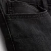 Pantaloni scurți din denim slim cu talie medie