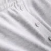 Pantaloni scurți din jersey cu detalii cu nasturi, cu conținut ridicat de bumbac Pantaloni scurți din jersey cu detalii cu nasturi, cu conținut ridicat de bumbac