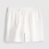 Pantaloni Scurți din muselină de bumbac Pantaloni Scurți din muselină de bumbac