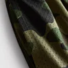 Pantaloni scurți din plasă cu imprimeu camuflaj Pantaloni scurți din plasă cu imprimeu camuflaj