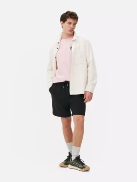 Pantaloni scurți din tricou cu șnur