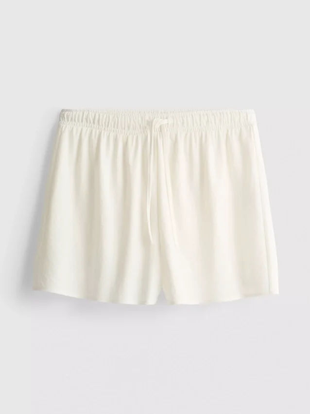 Pantaloni scurți lejer, cu șnur Pantaloni scurți lejer, cu șnur
