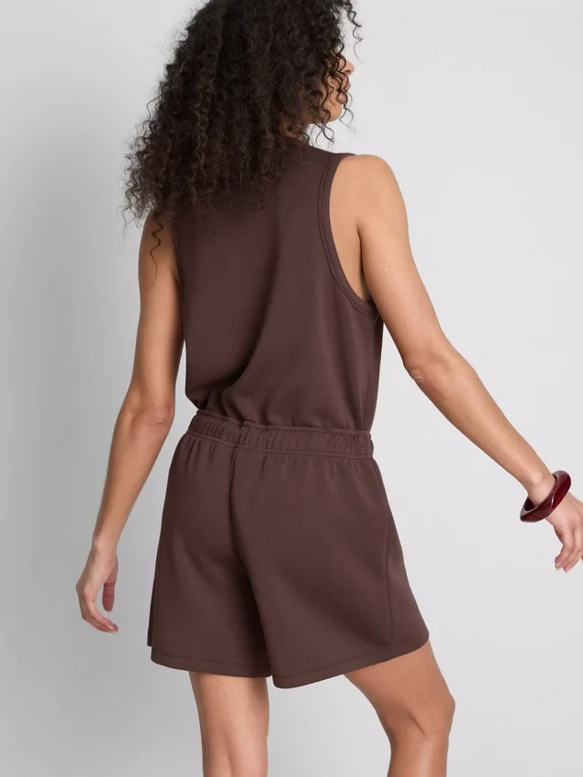 Pantaloni scurți lejer din amestec de modal Pantaloni scurți lejer din amestec de modal