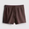 Pantaloni scurți lejer din amestec de modal Pantaloni scurți lejer din amestec de modal