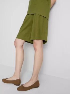 Pantaloni Scurți lejeri, cu textură