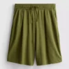 Pantaloni Scurți lejeri, cu textură Pantaloni Scurți lejeri, cu textură