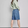 Pantaloni Scurți lungi din denim de bumbac