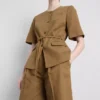 Pantaloni Scurți safari din amestec de bumbac Pantaloni Scurți safari din amestec de bumbac