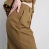 Pantaloni Scurți safari din amestec de bumbac Pantaloni Scurți safari din amestec de bumbac