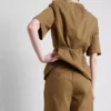 Pantaloni Scurți safari din amestec de bumbac Pantaloni Scurți safari din amestec de bumbac