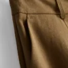 Pantaloni Scurți safari din amestec de bumbac Pantaloni Scurți safari din amestec de bumbac