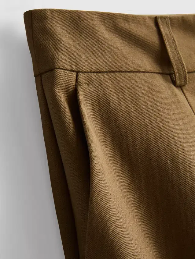 Pantaloni Scurți safari din amestec de bumbac Pantaloni Scurți safari din amestec de bumbac