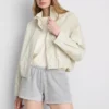 Pantaloni scurți skinny din jersey cu conținut ridicat de bumbac Pantaloni scurți skinny din jersey cu conținut ridicat de bumbac