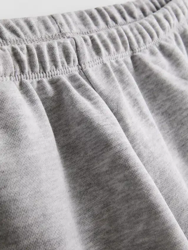 Pantaloni scurți skinny din jersey cu conținut ridicat de bumbac Pantaloni scurți skinny din jersey cu conținut ridicat de bumbac