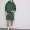 Pantaloni scurți spălați, cu talie elastică Pantaloni scurți spălați, cu talie elastică