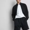 Pantaloni scurți spălați, cu talie elastică Pantaloni scurți spălați, cu talie elastică
