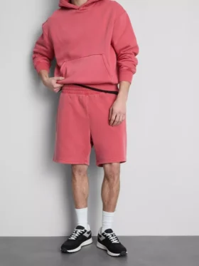 Pantaloni scurți spălați, cu talie elastică