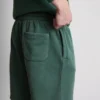 Pantaloni scurți spălați, cu talie elastică Pantaloni scurți spălați, cu talie elastică