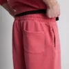 Pantaloni scurți spălați, cu talie elastică Pantaloni scurți spălați, cu talie elastică