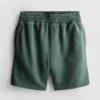 Pantaloni scurți spălați, cu talie elastică Pantaloni scurți spălați, cu talie elastică