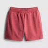 Pantaloni scurți spălați, cu talie elastică Pantaloni scurți spălați, cu talie elastică