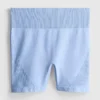 Pantaloni scurți sport fără cusături, cu efect de strângere Pantaloni scurți sport fără cusături, cu efect de strângere