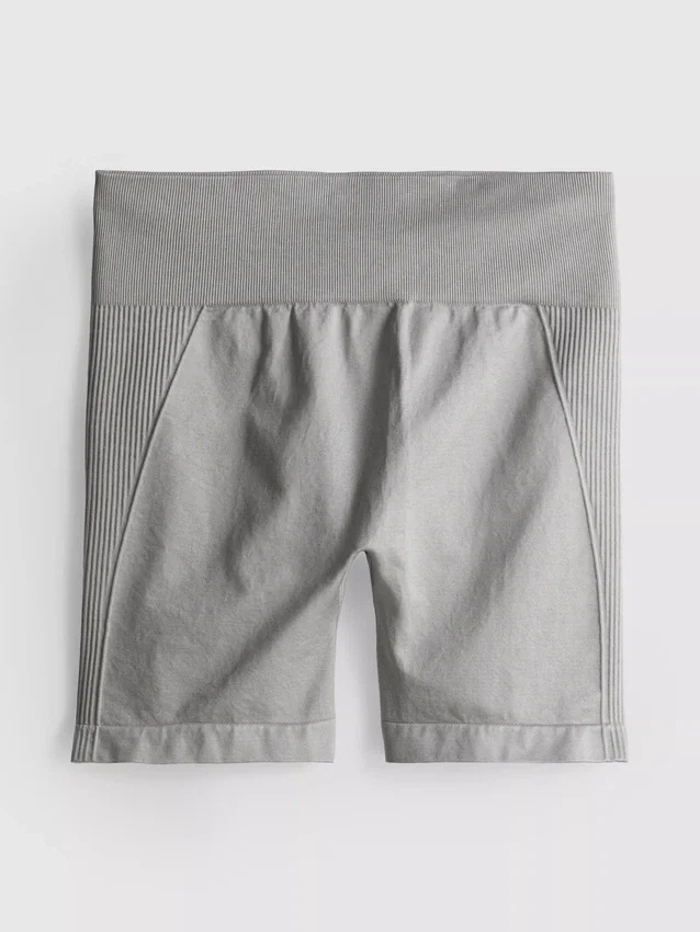 Pantaloni scurți sport fără cusături, cu luciu intens Pantaloni scurți sport fără cusături, cu luciu intens