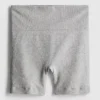 Pantaloni scurți sport fără cusături, cu nervuri