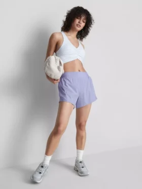 Pantaloni Scurți sportivi cu inserții din plasă