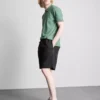 Pantaloni scurți texturați cu șnur Pantaloni scurți texturați cu șnur